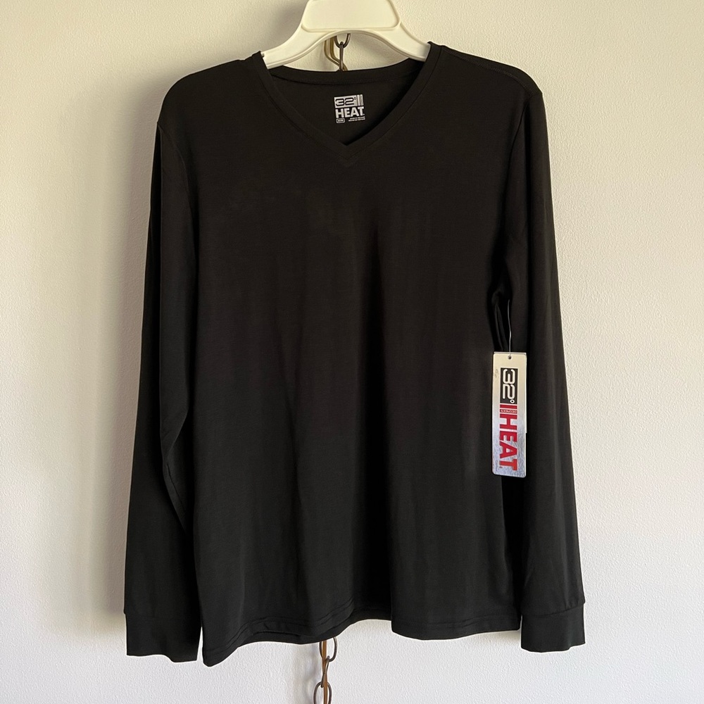 Soft black long sleeve shirt. Size M